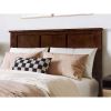 Full size Traditional Style Headboard in Walnut Wood Finish