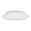 Jumbo Standard Cotton Bed Pillow with Down Alternative Polyester Fiber Fill