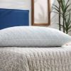 Set of 2 - Shredded Memory Foam Bed Pillows with 2 Pillowcases - Standard size