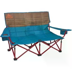 Kelty Low-Love Seat Camping Chair - Portable, Folding Chair for Festivals, Camping and Beach Days (Color: Deep Lake)